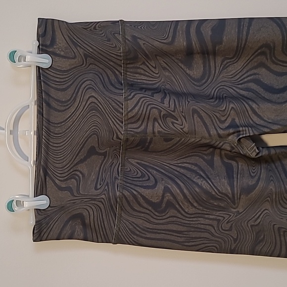 Beyond Yoga Pants - Beyond Yoga Olive Green Marbled Pant